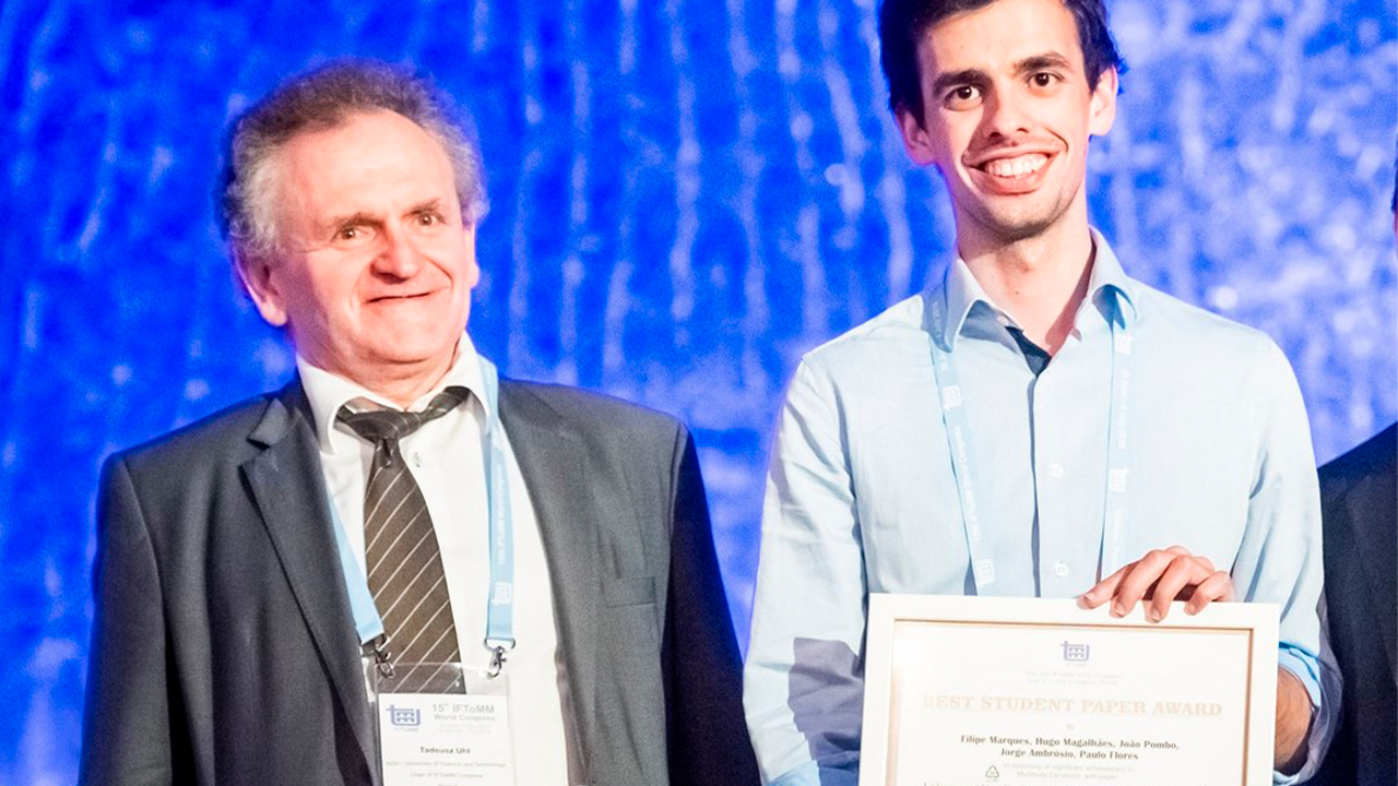 Filipe Marques vence Prémio de Melhor Artigo Científico na Polónia